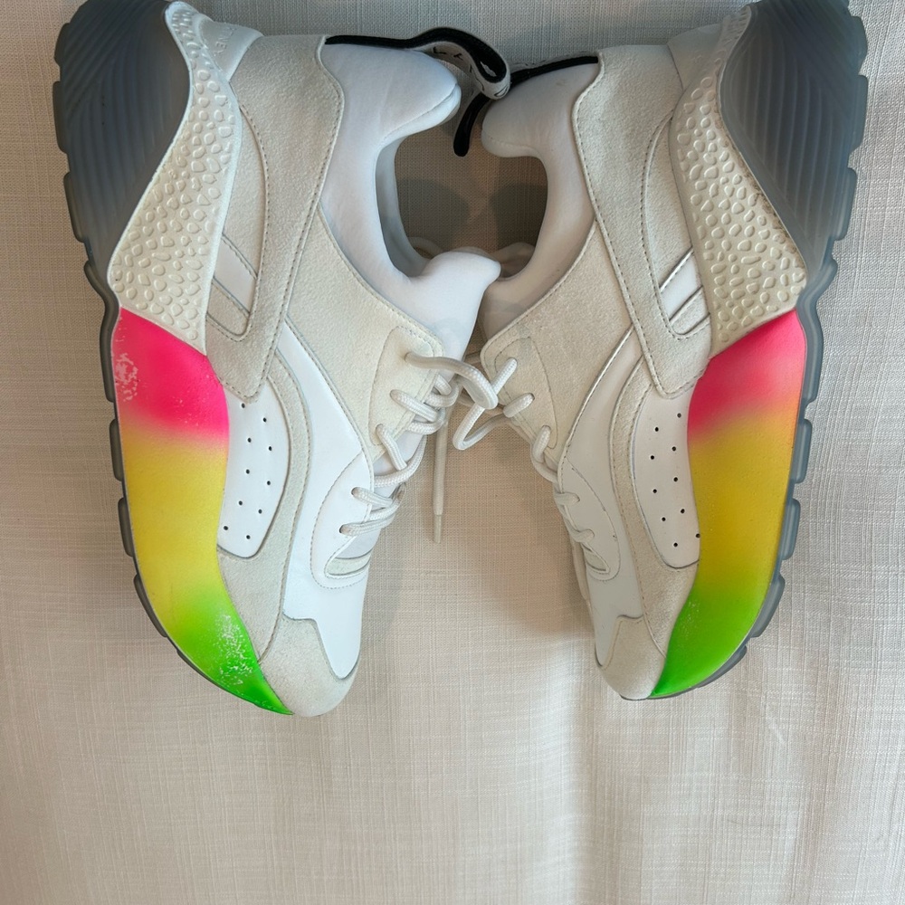 Stella McCartney White and Multicolor Athletic Shoes